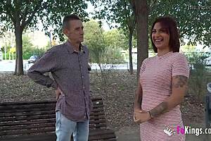 Valeria vs Old Man Just Check His Bulge and You'll Want to Fuck Him Right Away