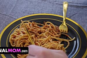 so, the cheating wife finds a young guy after her date gets cancelled by her husband.