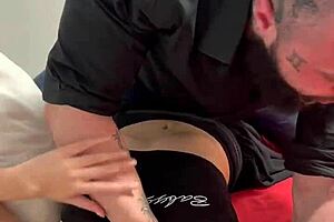 Redhead Latina Gets Hard Fucking And Deepthroat