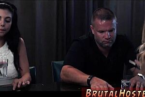 Hardcore BDSM with a Latina teen and creampie action