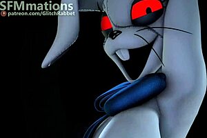 Vanny’s sensual domination in FNAF 2: a cartoon porn with a femdom and toy play
