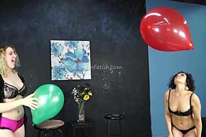 Behind the scenes fetish model promo