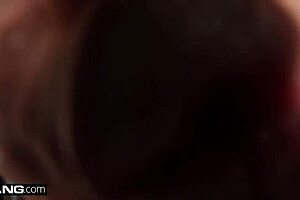 Beautiful brunette Emily Willis has a squirting orgasm
