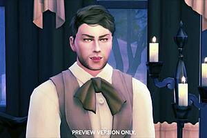 masquerade night brings 3d hentai sex with banging and gangbang