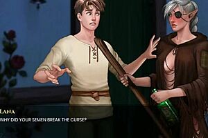 want to see this teen 18+ taking milf's big dick in her ass?