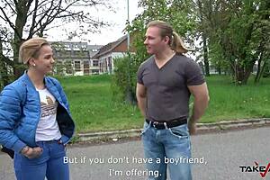 Petite Czech Girl Gets Fucked in Moving Van Backseat