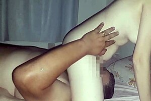 Latina Wife Makes Husband Suck Her Wet Pussy Deliciously