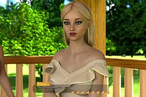3D animated game with hot girls in bikinis