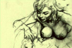 vintage erotic drawings from retro anime hentai cartoons