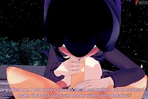 Hex Maniac Trainer Enjoys Public Sex in Classroom