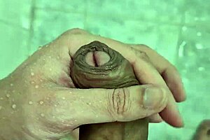 Well-Endowed Twink Teasing in the Shower