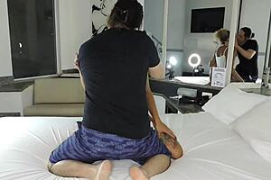 Barbara Sol's exclusive beginner casting scene in college