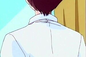 Young Japanese girl gets rough sex in this cartoon porn