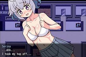 exhibitionist girl serina suzuyo flashes and masturbates