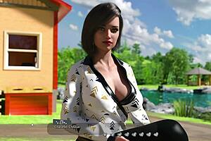 Helping hotties in outdoor gameplay adventure