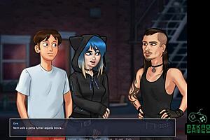 Summertime saga episode 59: perfect rocker gamer girl