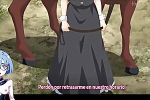 Ever seen a wild hentai like Isekai Harem Monogatari 4 with futanari action?