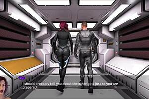Animated porn with PC gameplay and visual novel elements
