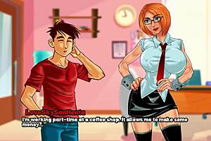 Rich uni days with MILF's wanted cum in 3D cartoon