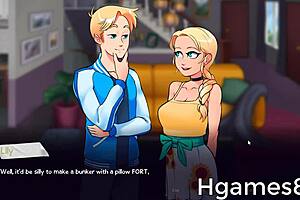 Life in Woodchester: A porn game with animated hentai and commented gameplay