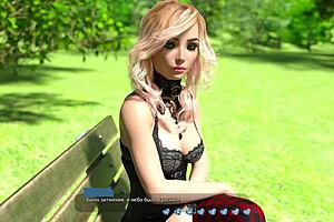 Helping hotties in outdoor gameplay adventure