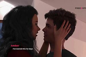 College Kings: Amber's First Anal With Blowjob And Assfucking In Josh's House