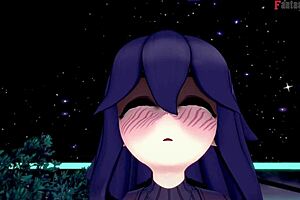 Hex Maniac Trainer Enjoys Public Sex in Classroom