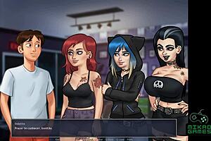 Summertime saga episode 59: perfect rocker gamer girl