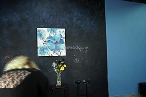 Behind the scenes fetish model promo