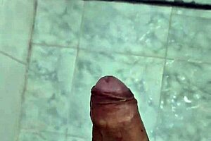 Watch Him Jerk Off In Shower!