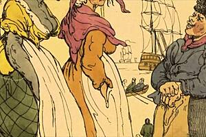 Vintage Erotic Cartoon Drawings Display Intense Scenes