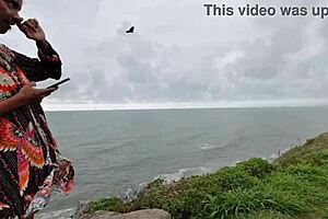 we took the young carioca to the beach to fuck with the couple in the woods, and they caught us, oh the thrill!