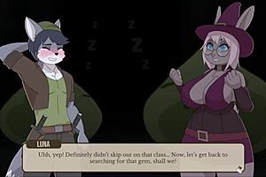 let's dive into this dungeon test facing cute furry enemies