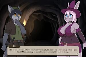 let's dive into this dungeon test facing cute furry enemies