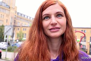 Hey, check this German scout pickup of skinny Ukrainian teen Lina Joy for rough casting!