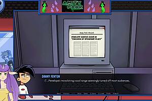 Danny Phantom hentai features a sexy milf with big tits getting sucked by a monster cock