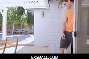 small brunette teen liz jordan craves big cock course