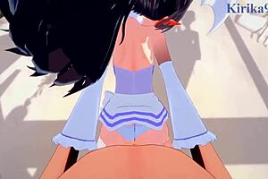 3D animated hentai with Big Boobs 3D and Creampie 3D action