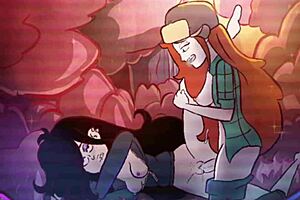 Futa Wendy dominates in Gravity Falls