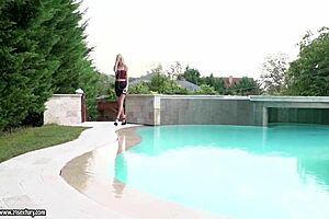 Blonde beauty riding a big dick - nancy a martin martinelli