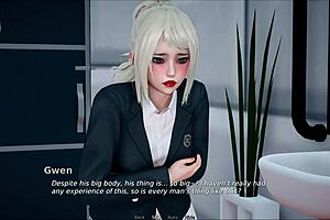 My Bully Is My Lover Riding His Monster Cock Passionately.