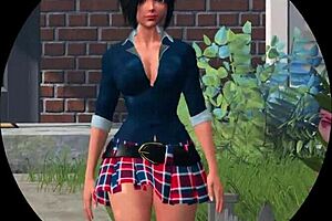 i-i messed up, but my sexy neighbor's big tits are so wet and nude