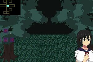 Morena explores forest