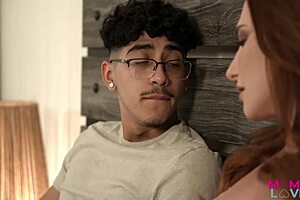 Stepmom sophia locke bent over for creampie in missionary and cowgirl riding