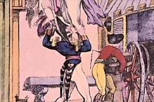 Vintage Erotic Cartoon Drawings Display Intense Scenes