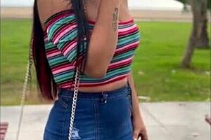 Accidental fall leads to revenge as horny Latina prostitute