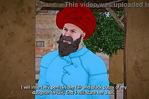 indian step father takes advantage of step daughter absence