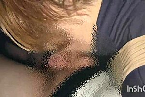 Young and amateur Japanese man gets a hand job outside in the open
