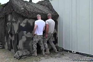 Gay group’s first time with glory hole and anal sex in bear suits