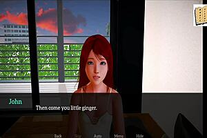 Moje nová rodina 140: Osiřelé prsa kreslený hentai akce